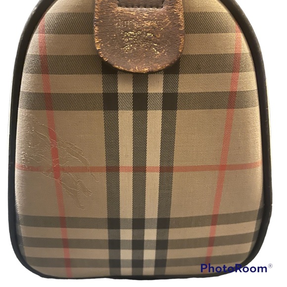 Authentic Vintage Burberrys Boston Bag - Picture 7 of 8